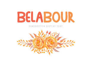 Belabour: A Whimsical Display Font for Crafters