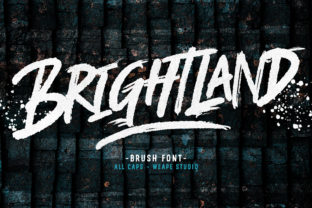 Brightland: A Bold Urban Display Font for Web Design