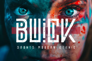 Buick: A Futuristic Display Font for Modern Branding