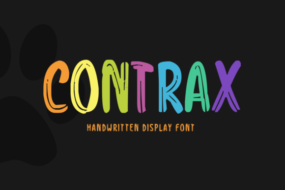 Contrax: A Bold Display Font for Web Design