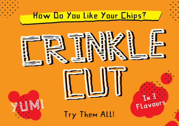 Crinkle Cut: A Unique Display Font for Web Design