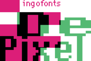 DePixel: The Futuristic Display Font for Digital Campaigns