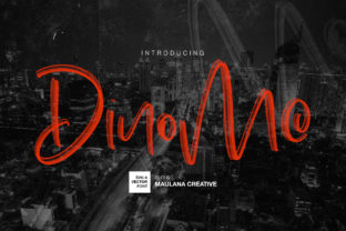 Dinomo: A Bold Handwritten Font for Branding