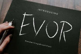 Evor: The Authentic Display Font for Bold Campaigns