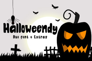 Halloweendy: The Playful Display Font for Spooky Marketing