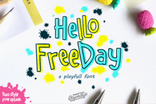 Hello Freeday: A Whimsical Display Typeface Review