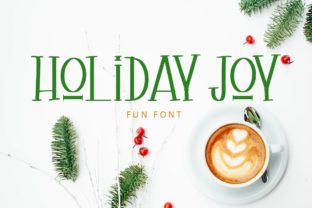 Holiday Joy: A Fun Display Font for Branding