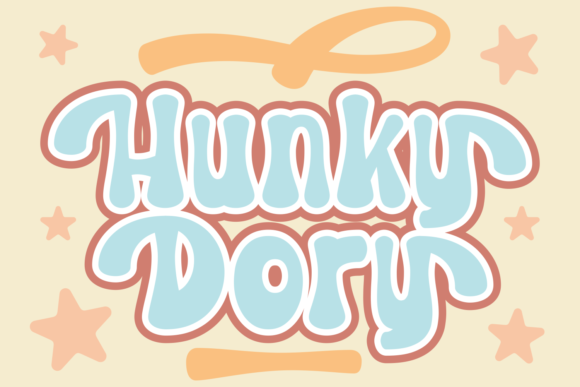 Hunky Dory: A Retro Display Font for Your Brand