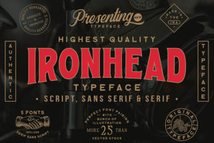 Ironhead: A Powerful Display Font for Campaigns