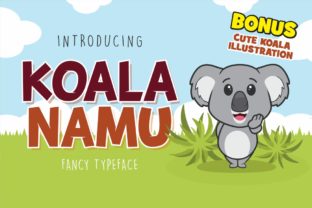 Koala Namu: A Cute Display Font for Makers