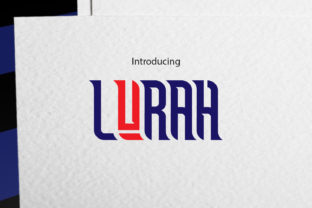 Lurah: A Striking Uppercase Typeface for Bold Branding