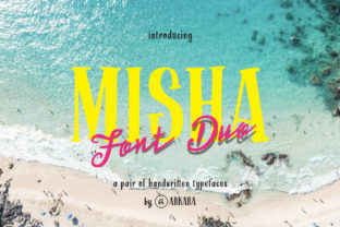Misha Duo: A Bold Display Font for Business Branding