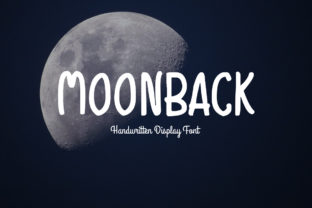 Moonback: A Bold Display Font for Creative Projects