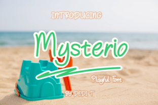 Mysterio: A Whimsical Display Font for Crafters
