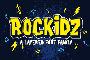 Rockidz: The Bold Handwritten Display Font for Campaigns