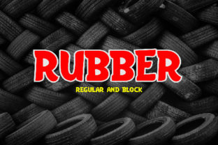 Rubber: A Bold Display Font for Web Design