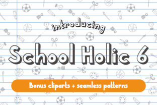 School Holic: A Playful Display Font for Campaigns