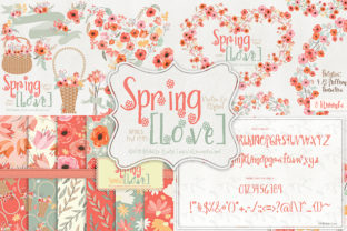 Spring Love: A Playful Display Font Review