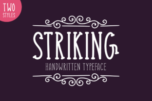 Striking: A Bold Display Font for Editorial Design