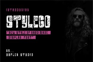 Styleco: A Modern Display Font for Digital Design