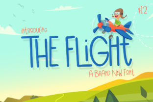 The Flight: A Quirky Display Font for Bold Campaigns