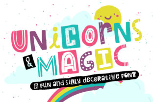 Unicorns Magic: A Playful Display Font for Campaigns