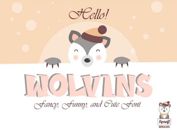 Wolvins: A Bold Display Font for Your Brand